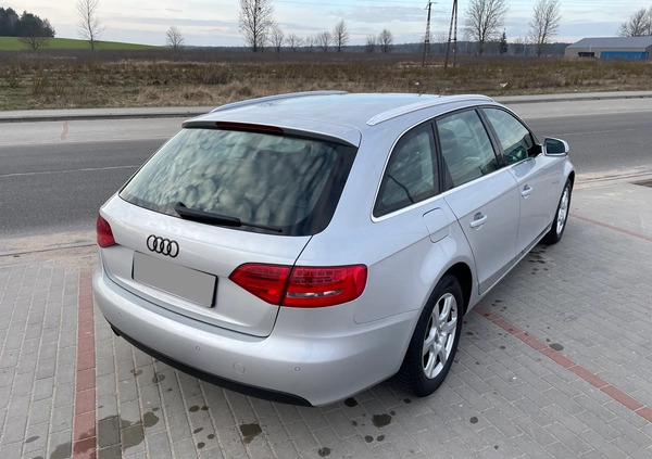 Audi A4 cena 32900 przebieg: 112000, rok produkcji 2010 z Nidzica małe 407
